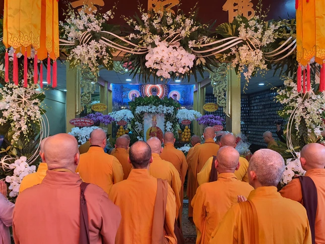 Quang cảnh buổi lễ tưởng niệm