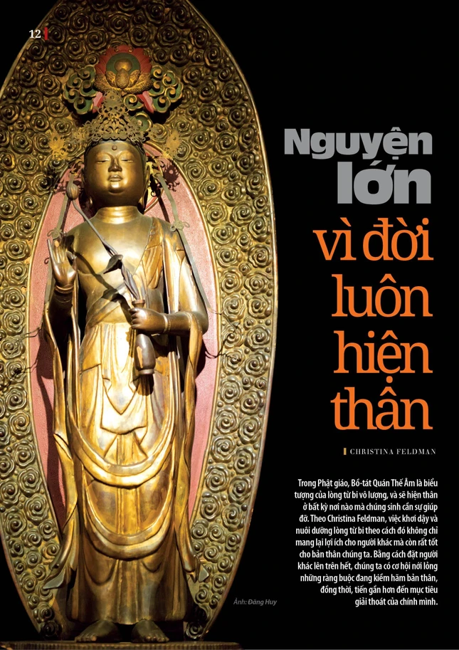 Bài trên Báo Giác Ngộ số 1172 - Thiết kế: Phòng Mỹ thuật BGN/Tống Viết Diễn