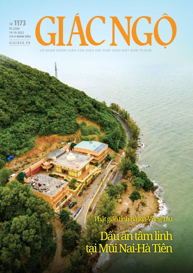 Bìa báo Giác Ngộ số 1173 - Mỹ thuật: Tống Viết Diễn