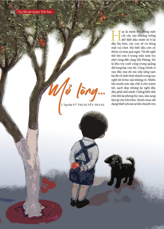 Bài trên Báo Giác Ngộ số 1172 - Thiết kế: Phòng Mỹ thuật BGN/Tống Viết Diễn