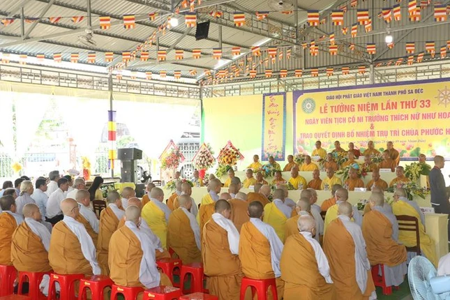 Quang cảnh buổi lễ