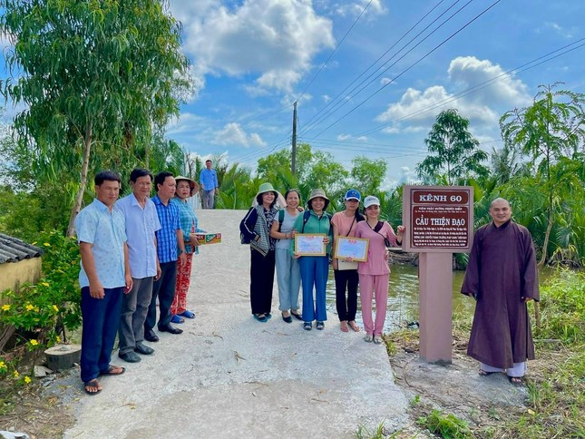 Khánh thành cầu Thiện Đạo tại xã Phong Điền, huyện Trần Văn Thời, Cà Mau Khánh thành cầu Thiện Đạo tại xã Phong Điền, huyện Trần Văn Thời, Cà Mau