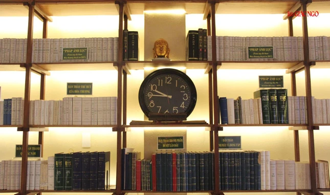 Kinh sách, bản thảo các tác phẩm biên soạn, phiên dịch của Trưởng lão Hòa thượng