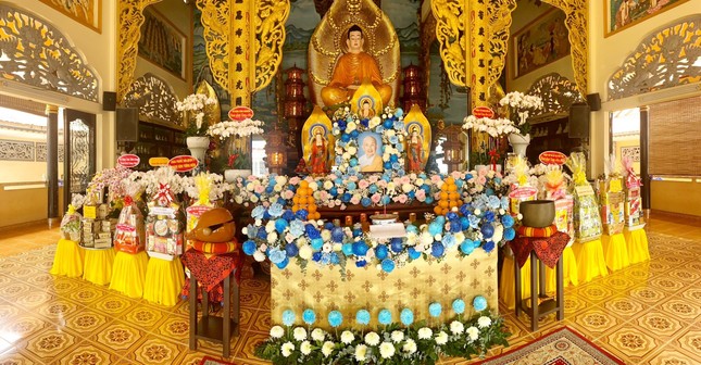 Giác linh đường cố Ni trưởng Thích nữ Như Giác tại Quan Âm tu viện