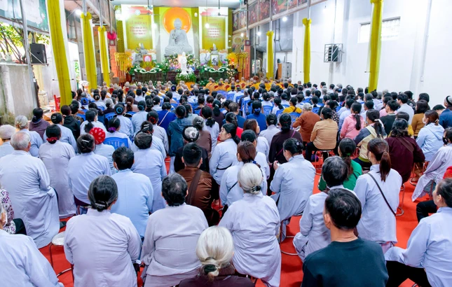 Quang cảnh buổi lễ