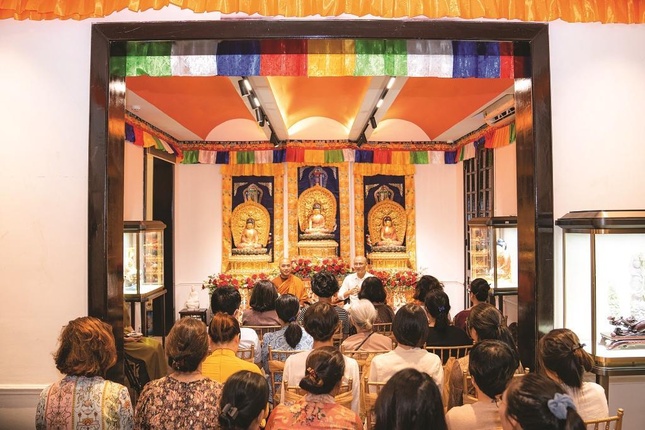 Chương trình trò chuyện của thầy Minh Niệm tại Không gian Văn hóa Phật giáo Diệu Tướng Am