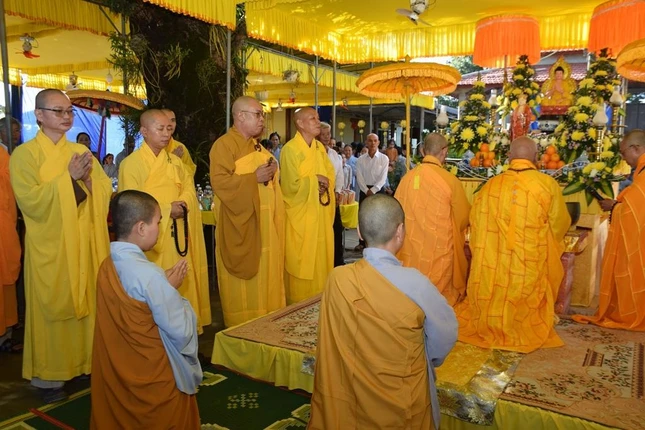 Quang cảnh buổi lễ