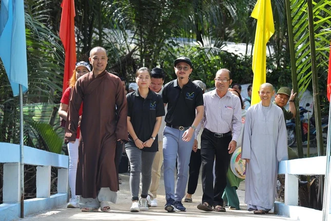 Khánh thành cầu Diệu Pháp Bình An 4 tại xã Tân Thành Bình, Bến Tre