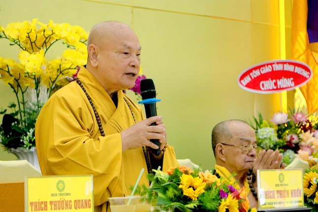 Hòa thượng Thích Thiện Nhơn ban đạo từ