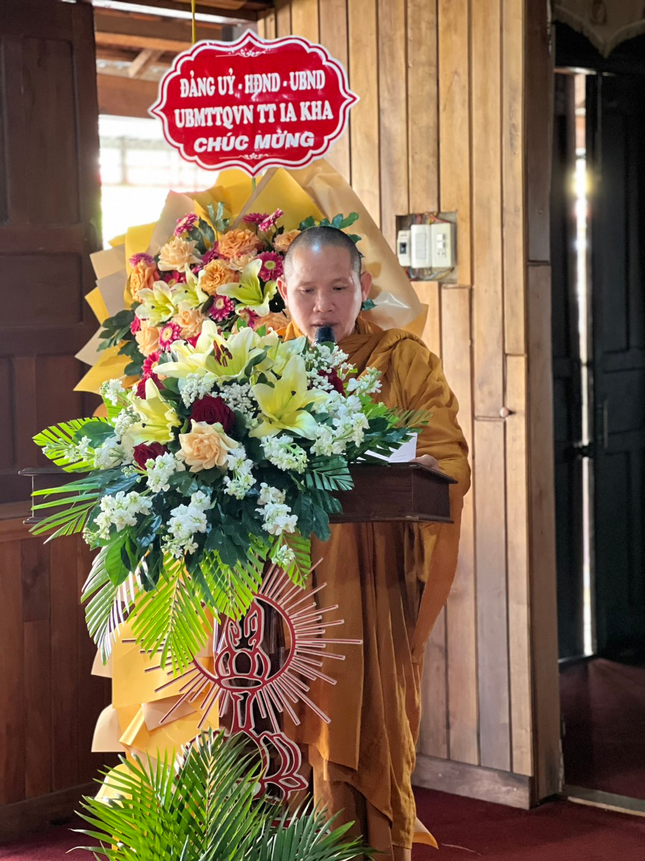 Đại đức Thích Giác Liêm đã phát biểu khai mạc Đại đức Thích Giác Liêm đã phát biểu khai mạc