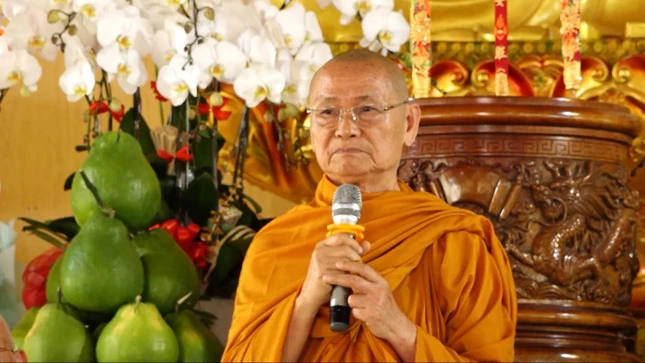 Hòa thượng Thích Viên Minh ban đạo từ