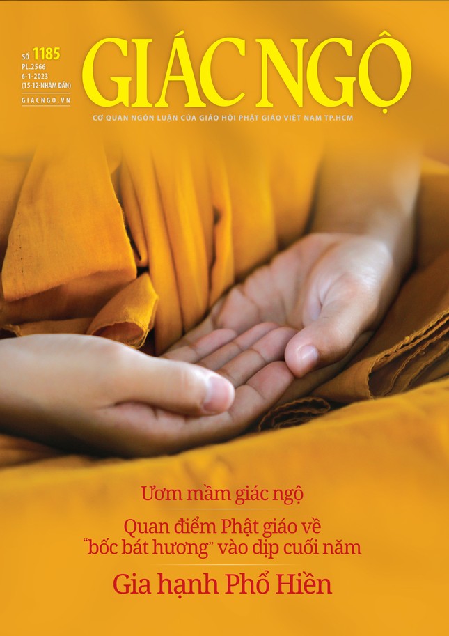 Bìa báo Giác Ngộ số 1185 - Mỹ thuật: Tống Viết Diễn Bìa báo Giác Ngộ số 1185 - Mỹ thuật: Tống Viết Diễn