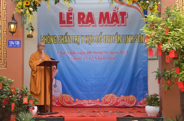 Thượng tọa Thích Tâm Chơn phát biểu Thượng tọa Thích Tâm Chơn phát biểu