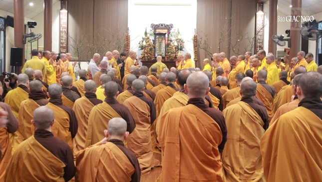 Lễ cung tiến Giác linh tại thiền đường Trăng Rằm