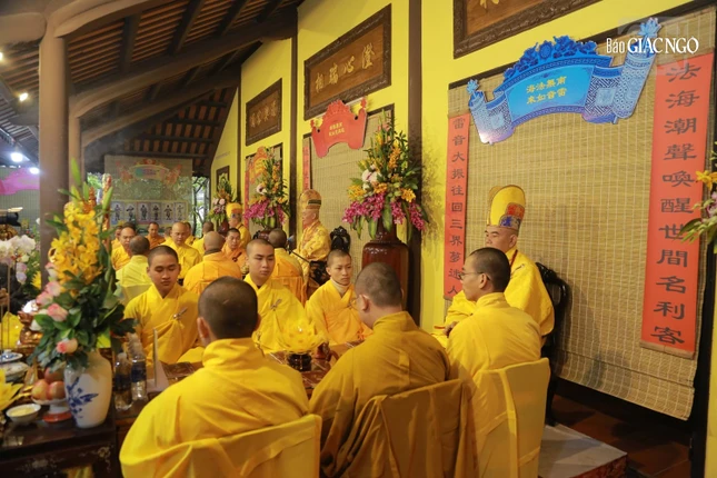 Pháp hội Dược Sư thất châu được tổ chức tại tổ đình Kim Tiên