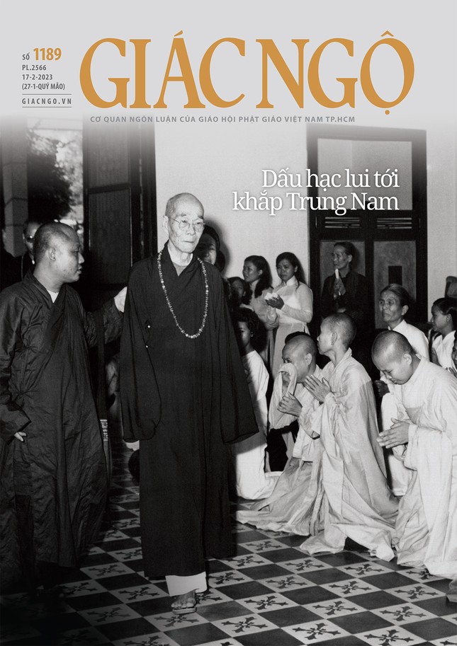 Bìa báo Giác Ngộ số 1189 - Mỹ thuật: Tống Viết Diễn Bìa báo Giác Ngộ số 1189 - Mỹ thuật: Tống Viết Diễn