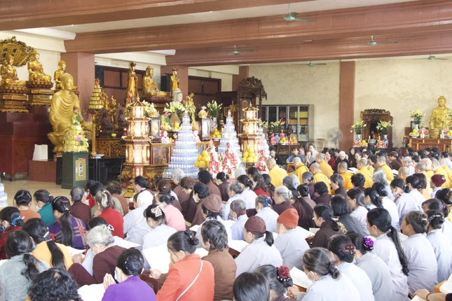 Quang cảnh buổi lễ