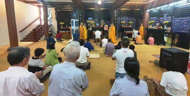 Quang cảnh buổi lễ