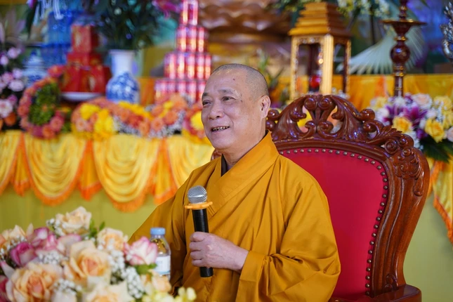 Hòa thượng Thích Bảo Nghiêm ban đạo từ