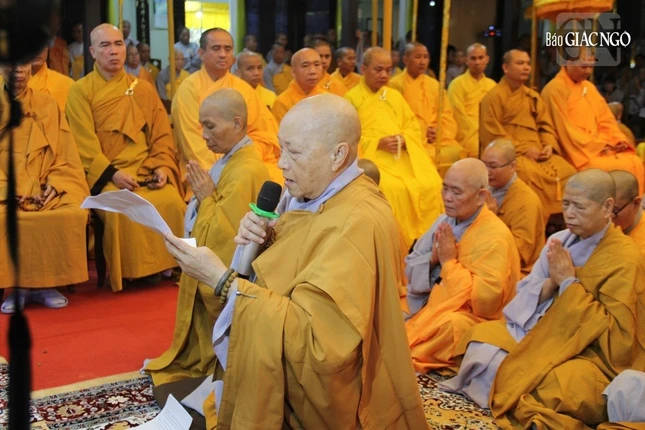 Ni trưởng Thích nữ Như Như dâng lời tưởng niệm