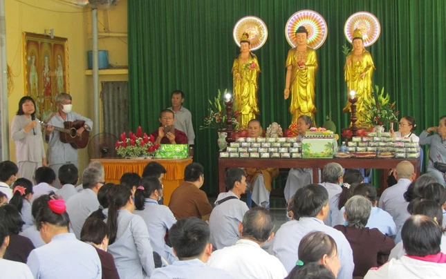 Quang cảnh buổi lễ