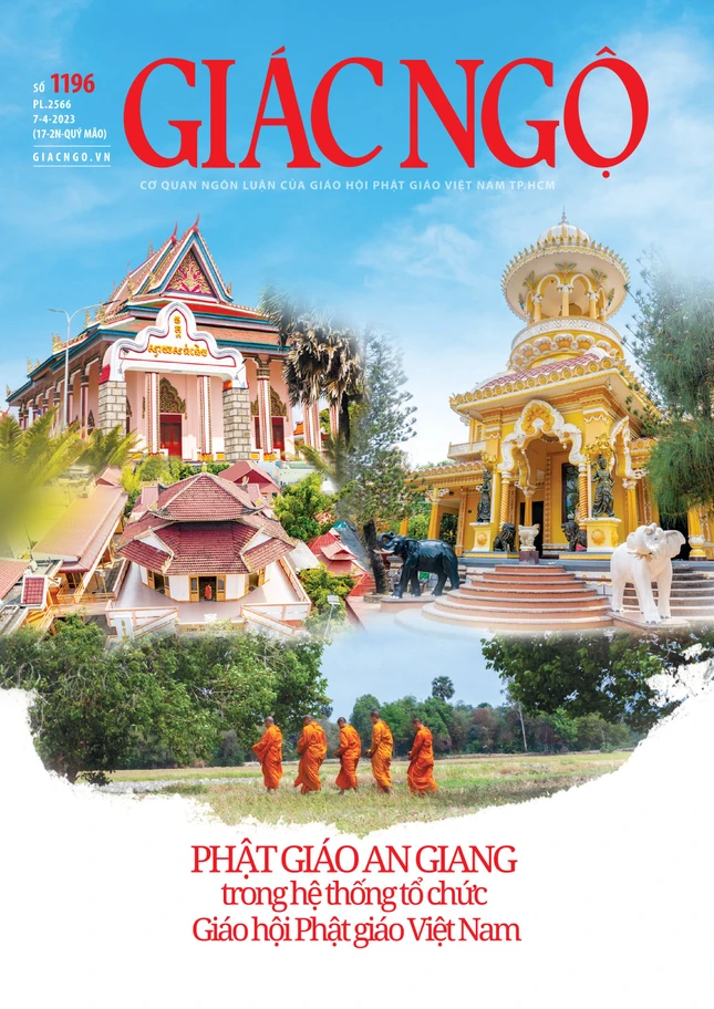 Bìa báo Giác Ngộ số 1196 - Mỹ thuật: Tống Viết Diễn