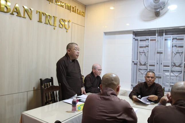 Thượng tọa Thích Pháp Huệ phát biểu khai mạc