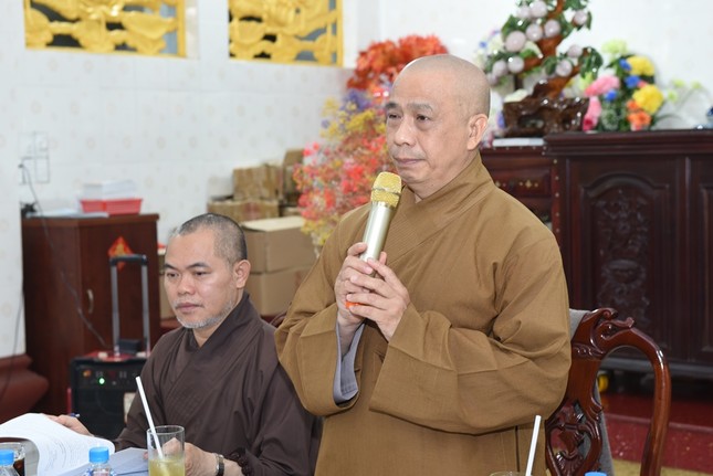 Thượng tọa Thích Tâm Chơn phát biểu khai mạc Thượng tọa Thích Tâm Chơn phát biểu khai mạc