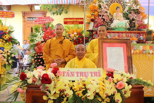 Đại đức Thích Quảng Trì, tân trụ trì niệm Phật đường Khánh Hạnh