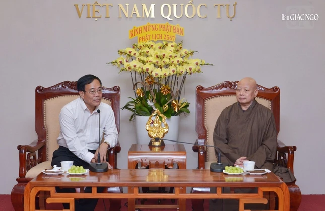 Ông Nguyễn Duy Tân, Trưởng ban Tôn giáo TP.HCM phát biểu tại buổi gặp mặt Ông Nguyễn Duy Tân, Trưởng ban Tôn giáo TP.HCM phát biểu tại buổi gặp mặt