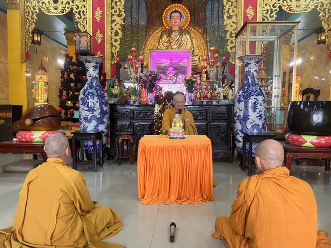 Hòa thượng Thích Nhựt Hỷ chia sẻ pháp thoại