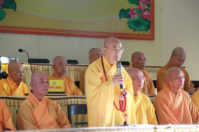 Hòa thượng Thích Khế Chơn nêu ý nghĩa an cư và cương giới an cư tại trú xứ