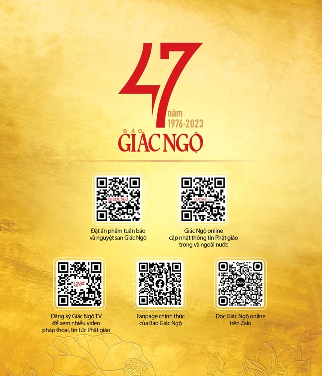 Quét mã QR để liên kết, xem, nghe và đọc các kênh thông tin của Báo Giác Ngộ