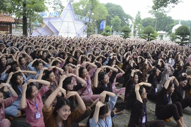 Các hoạt động xen kẽ các buổi pháp thoại hướng đến rèn luyện kỹ năng sống