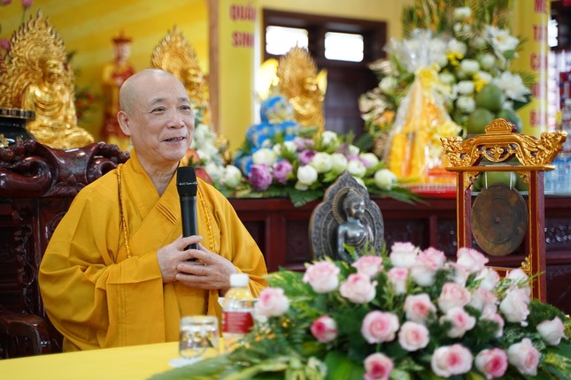 Hòa thượng Thích Bảo Nghiêm ban đạo từ