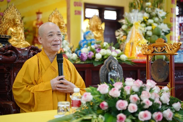 Hòa thượng Thích Bảo Nghiêm ban đạo từ