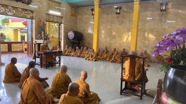 Hòa thượng Thích Nhựt Hỷ trùng tuyên giới luật Hòa thượng Thích Nhựt Hỷ trùng tuyên giới luật