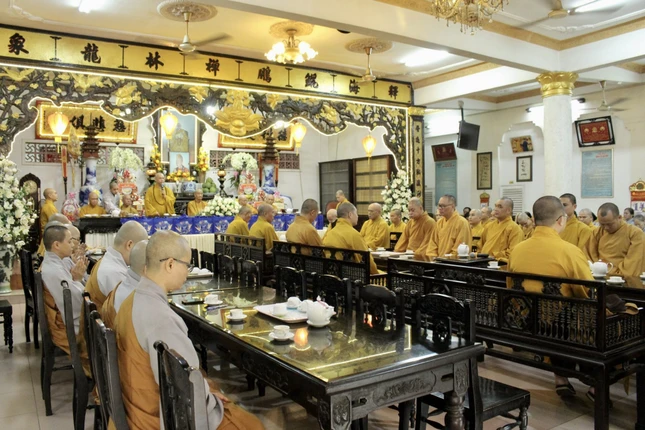 Tại trường hạ tổ đình Phổ Quang