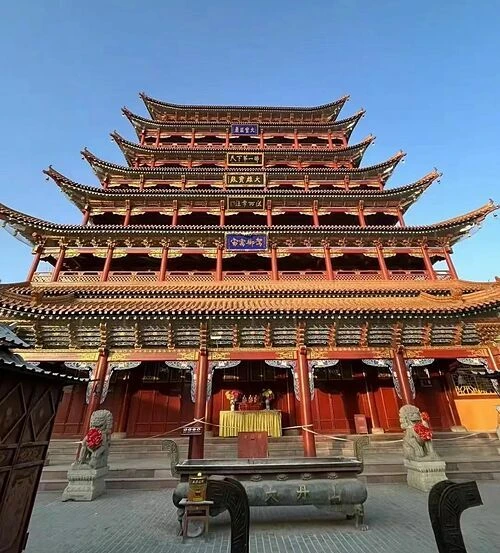 Điện Đại Hùng trước vụ hỏa hoạn - Ảnh: The Paper Điện Đại Hùng trước vụ hỏa hoạn - Ảnh: The Paper