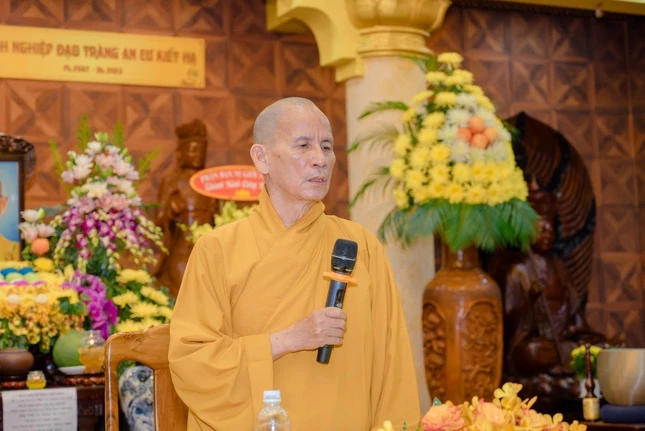 Hòa thượng Thích Thiện Thống triển khai Quy chế Ban Tăng sự T.Ư GHPGVN