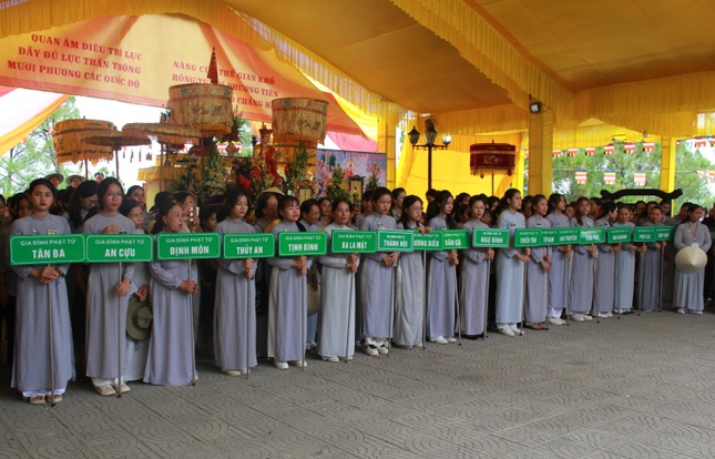 Có 78 đơn vị Gia đình Phật tử với gần 1.300 trại sinh trên toàn tỉnh tham gia trại