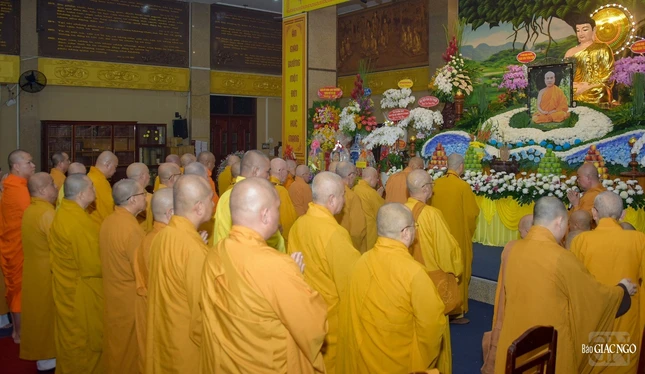 Lễ tưởng niệm Hòa thượng Thích Giác Nhiên trang nghiêm diễn ra tại Pháp viện Minh Đăng Quang