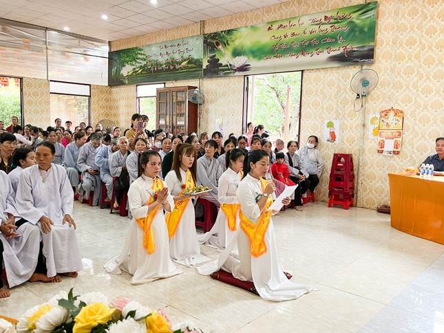 Đại diện Phật tử tác bạch