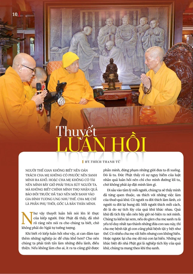 Bài trên Giai phẩm Vu lan 2023 - Mỹ thuật: Tống Viết Diễn