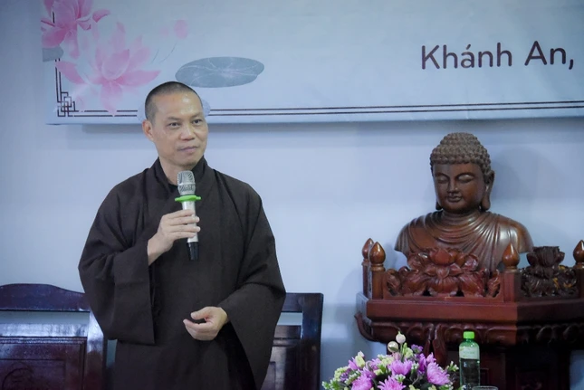 Thượng tọa Thích Trí Chơn phát biểu đúc kết