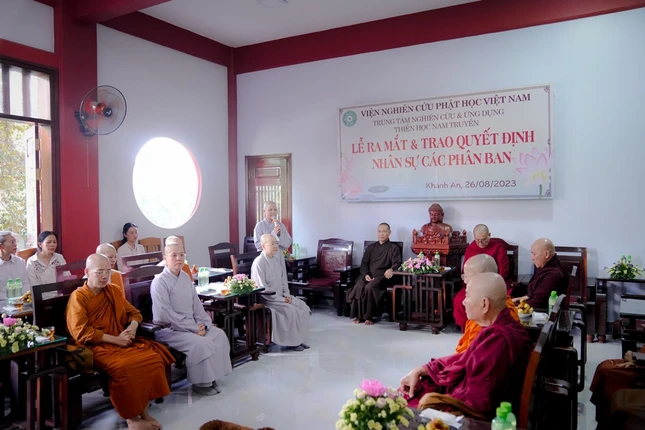 Quang cảnh buổi lễ