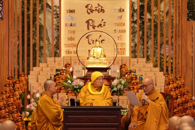 Hòa thượng Thích Nhật Quang trùng tuyên lại lời dạy của Đại lão Hòa thượng tôn sư