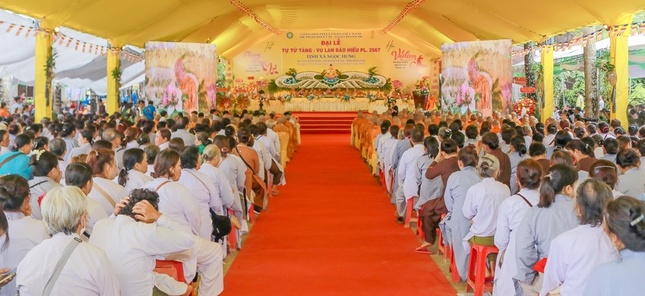 Quang cảnh buổi lễ