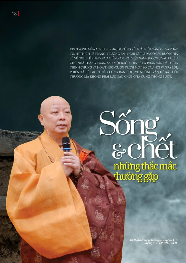 Bài đăng trên Giai phẩm Vu lan 2023 - Mỹ thuật: Tống Viết Diễn