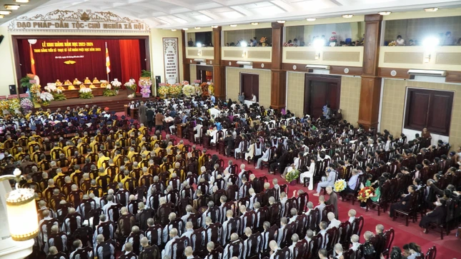 Quang cảnh buổi lễ